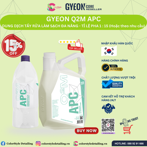  Dung dịch làm sạch đa năng GYEON Q2M APC 