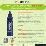  GYEON Q2M Compound+ REDEFINED Xi Đánh Bóng Sơn Xóa Xước Sâu 