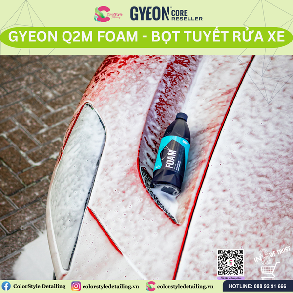  GYEON Q2M Foam, Bọt Tuyết Rửa Xe Pre Wash 