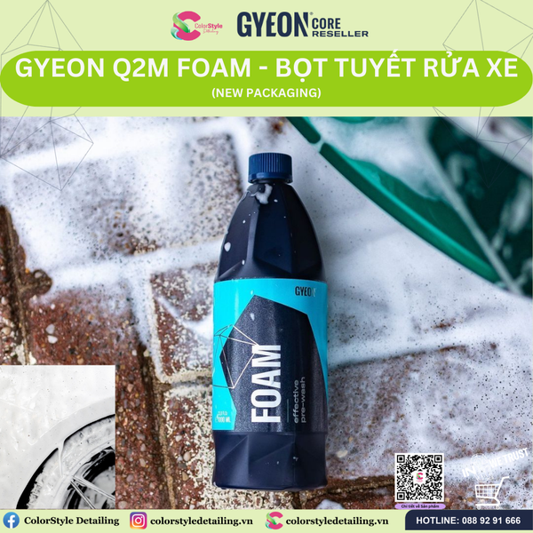  GYEON Q2M Foam, Bọt Tuyết Rửa Xe Pre Wash 