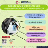  GYEON Q2M Odor Remover Khử Mùi Nội Thất Ô Tô, Văn Phòng Hiệu Quả 