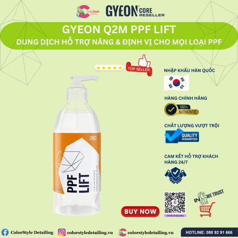  GYEON Q2M PPF Lift Dung dịch hỗ trợ nâng & định vị lại phim PPF 