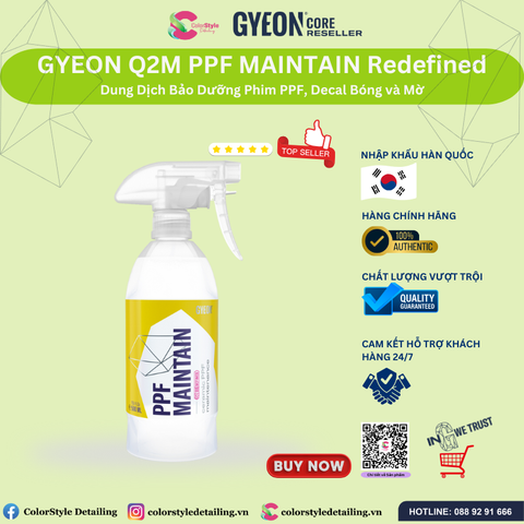  DUNG DỊCH BẢO DƯỠNG PHIM GYEON Q2M PPF Maintain 