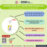  GYEON Q2M PPF Maintain Redefined Bảo Dưỡng Phim PPF Decal Bóng và Mờ 