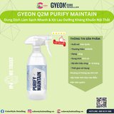  GYEON Q2M Purify Maintain Làm Sạch Lau Dưỡng Kháng Khuẩn Nội Thất 6Th 