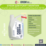  GYEON Q2M Purify Maintain Làm Sạch Lau Dưỡng Kháng Khuẩn Nội Thất 6Th 