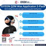  Gói 2-miếng mút phủ sáp wax GYEON Q2M Wax Applicator 2-pack 