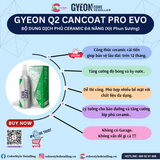  GYEON Q2 CanCoat Pro EVO, Bộ Phủ Ceramic Đa Năng Dạng Xịt Phun Sương 