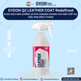  GYEON Q2 Leather Coat Redefined, Bảo Dưỡng Và Phủ Ceramic Nhanh Đồ Da 
