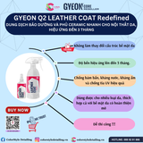  GYEON Q2 Leather Coat Redefined, Bảo Dưỡng Và Phủ Ceramic Nhanh Đồ Da 