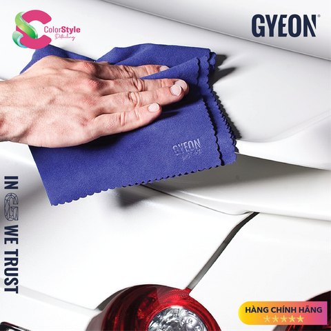  GYEON Q2M Suede EVO Khăn Microfiber Siêu Mịn Phủ Ceramic, Lau Màn Hình 