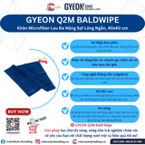  GYEON Q2M Bald Wipe EVO Khăn Microfiber Lau Đa Năng Sợi Lông Ngắn 