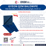  GYEON Q2M Bald Wipe EVO Khăn Microfiber Lau Đa Năng Sợi Lông Ngắn 