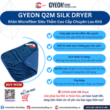  GYEON Q2M Silk Dryer Khăn Microfiber Siêu Thấm Cao Cấp Chuyên Lau Khô 