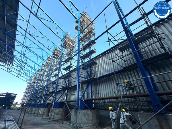  DT00068 Sửa chữa kết cấu và thay thế mái tôn (Job 25-419-CE) 