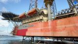  DT00059 Cleaning & repainting body/bottom of the oil drilling rig PVD VIII 
