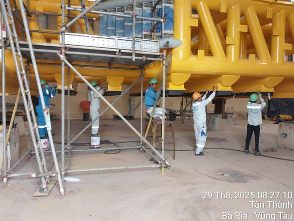  DT00050 Dự án thi công chống ăn mòn chân đế Block B  OMON Phú Quốc (JOB 2024-433 ) 