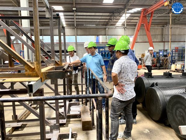  DT00045 Dự Án Gia Công Chế Tạo Floating Intake Cambodia- VINCI (JOB 2024-115) 