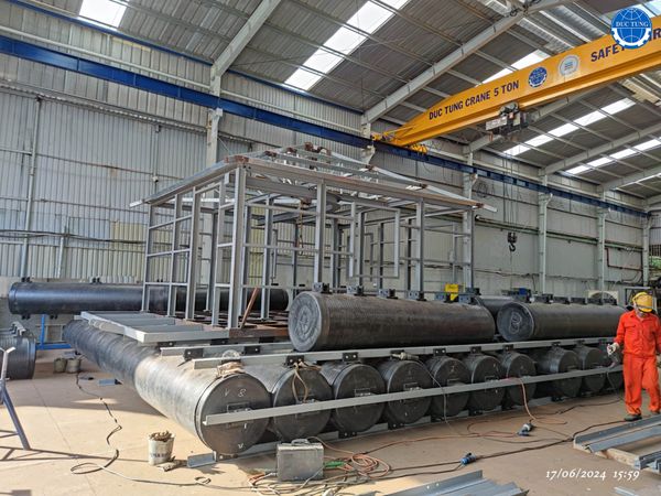  DT00045 Dự Án Gia Công Chế Tạo Floating Intake Cambodia- VINCI (JOB 2024-115) 