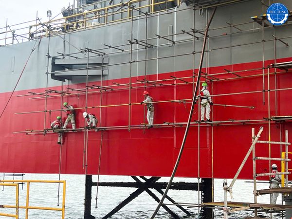  DT00059 Vệ sinh và sơn lại thân/ đáy giàn khoan dầu PVD VIII (JOB-25-155-CE) 