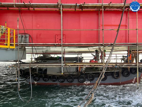  DT00059 Vệ sinh và sơn lại thân/ đáy giàn khoan dầu PVD VIII (JOB-25-155-CE) 