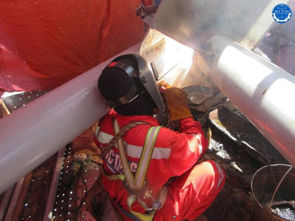  DT00066 Replacement Of Corroded And Damaged Structures, Stairways, Gratings, Handrails, And Cable Trays On TBVN Flare Boom – Q9829 (JOB 25-093-CE) 