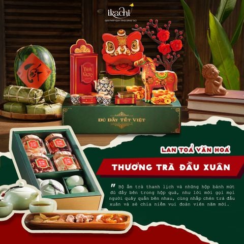 COMBO QUÀ TẾT XANH IKACHI | Khai Xuân Phú Quý