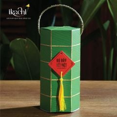COMBO QUÀ TẾT XANH IKACHI | Bánh Tét - Yêu Thương