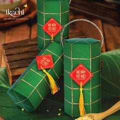 COMBO QUÀ TẾT XANH IKACHI | Bánh Tét - Yêu Thương