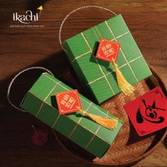 COMBO QUÀ TẾT XANH IKACHI | Bánh Tét - Yêu Thương