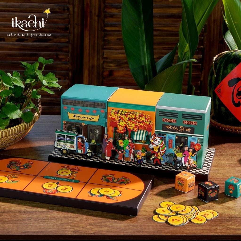 COMBO QUÀ TẾT XANH IKACHI | Chúc Tết