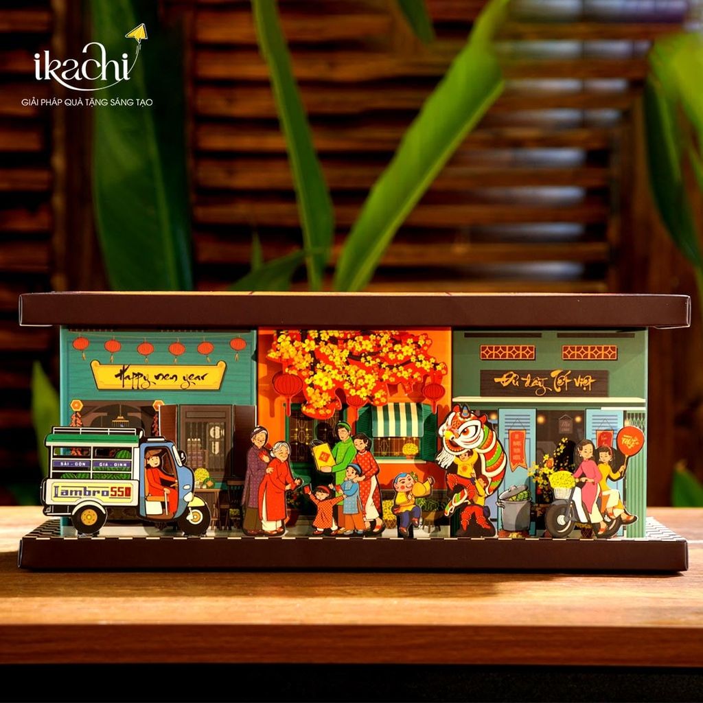 COMBO QUÀ TẾT XANH IKACHI | Chúc Tết