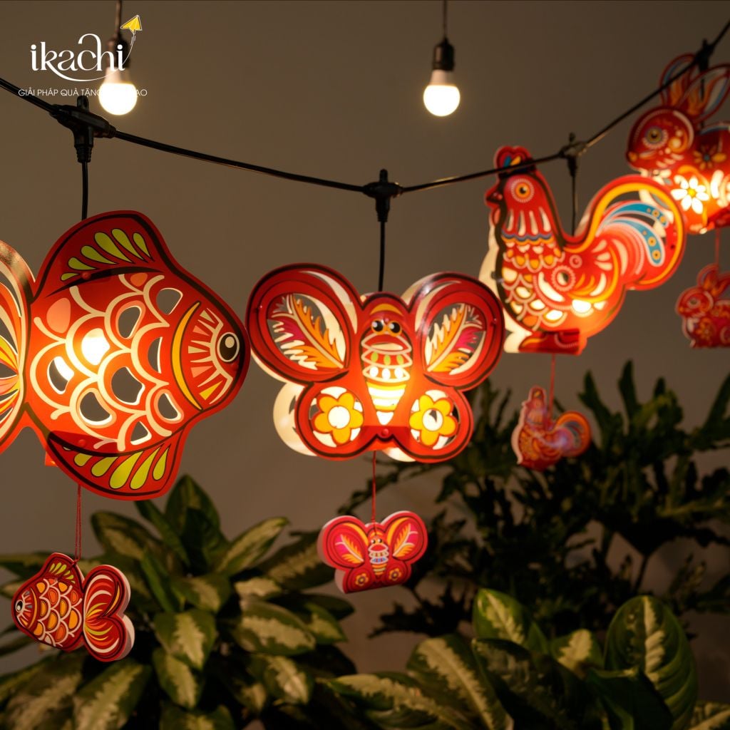 Chụp Đèn Trang Trí Ký Ức Xanh