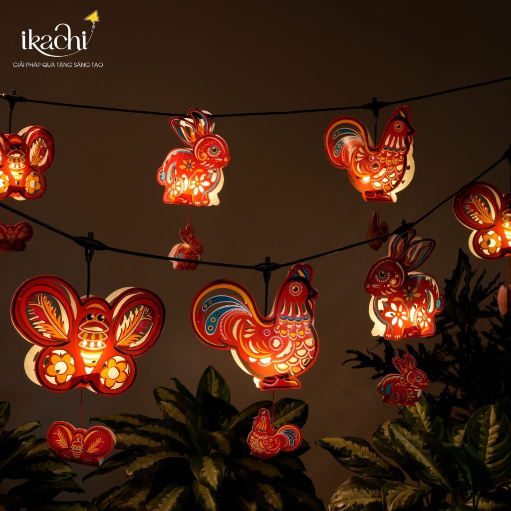 Chụp Đèn Trang Trí Ký Ức Xanh