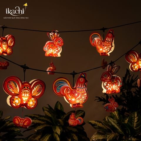 Chụp Đèn Trang Trí Ký Ức Xanh