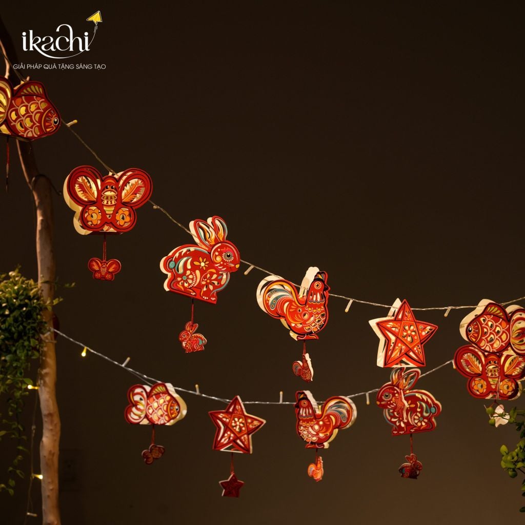 Dây Đèn Trang Trí Ký Ức Xanh