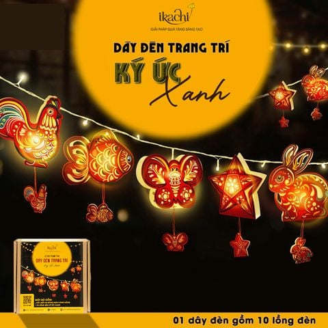 Dây Đèn Trang Trí Ký Ức Xanh