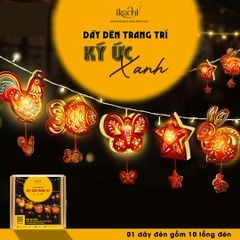 Dây Đèn Trang Trí Ký Ức Xanh