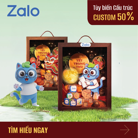 HỘP QUÀ TRUNG THU CUSTOM 50% THEO BRAND — Premium Personalization