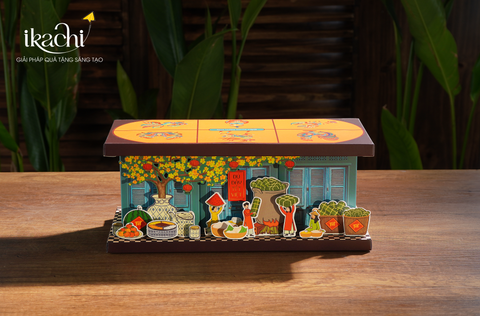 COMBO QUÀ TẾT XANH IKACHI | Lộc Tết Đủ Đầy