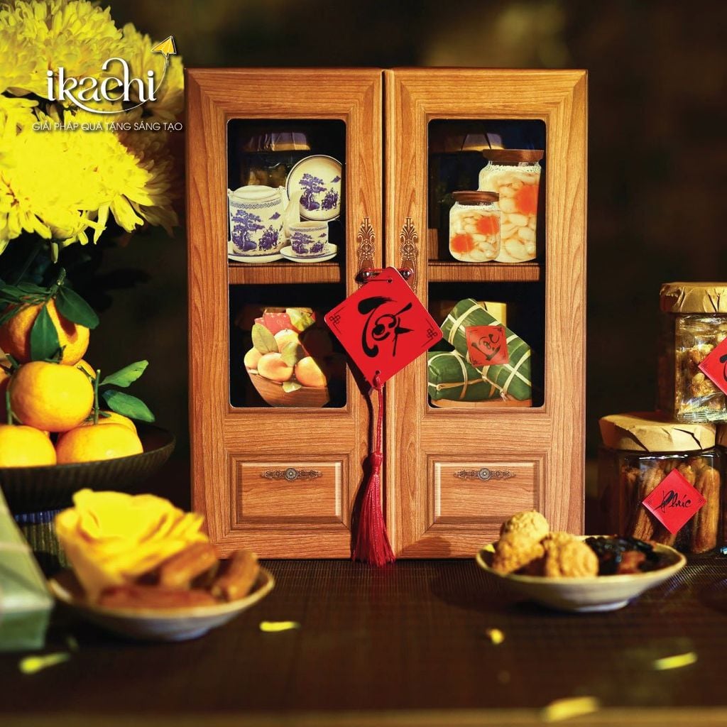 COMBO QUÀ TẾT XANH IKACHI | Đủ Đầy