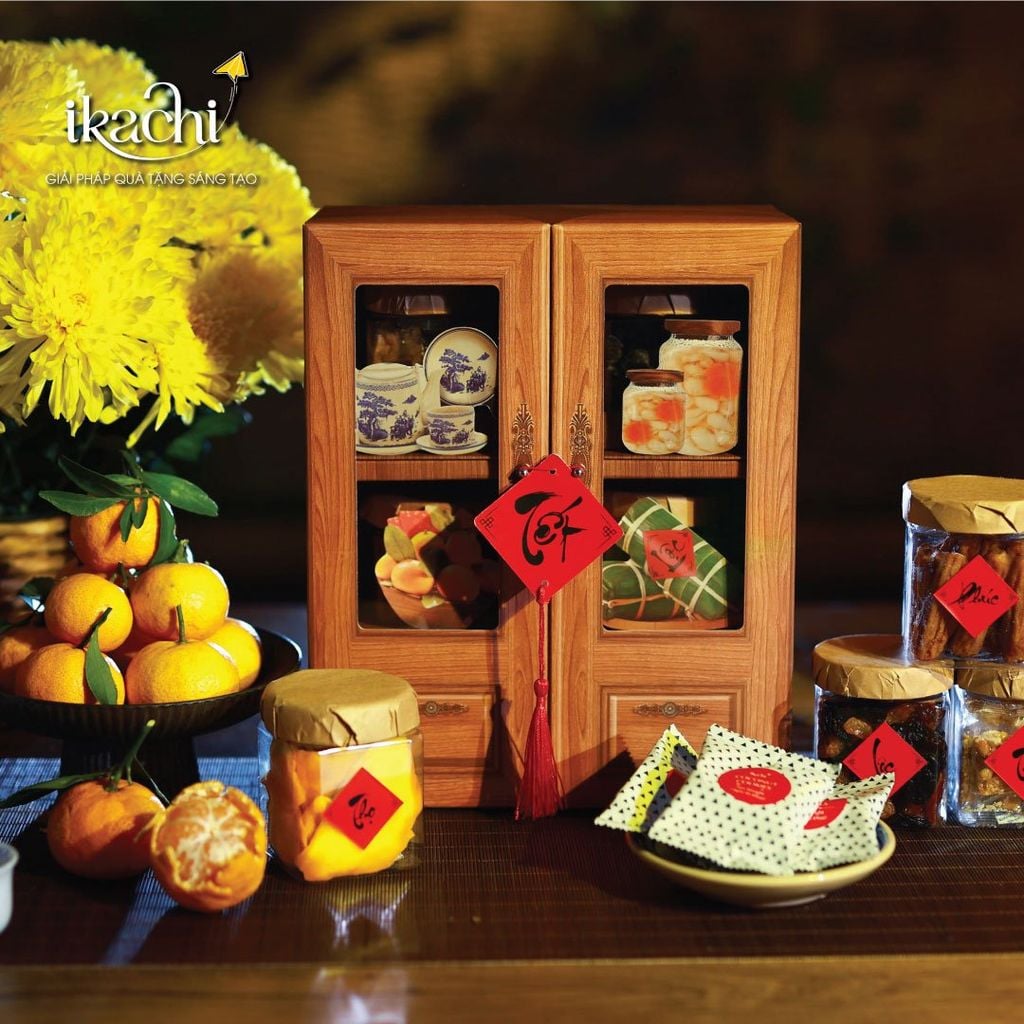 COMBO QUÀ TẾT XANH IKACHI | Đủ Đầy