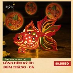 Lồng đèn trang trí Ký Ức Đêm Trăng - Cá