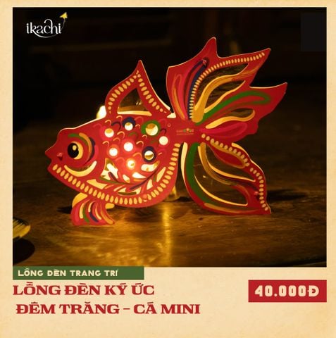 Lồng đèn trang trí Ký Ức Đêm Trăng - Cá Mini