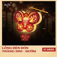Lồng Đèn Đón Trăng 3in1 - Bướm