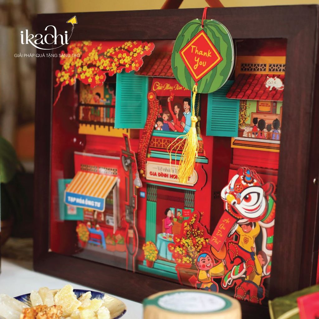 COMBO QUÀ TẾT XANH IKACHI | Khu Phố Tết