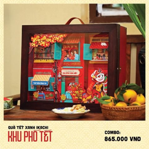 COMBO QUÀ TẾT XANH IKACHI | Khu Phố Tết