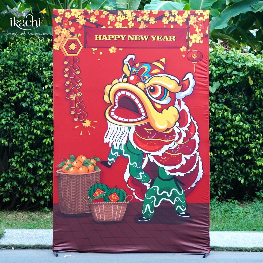 COMBO TRANG TRÍ TẾT XANH | Lân về Têt sang