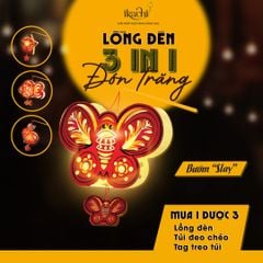 Lồng Đèn Đón Trăng 3in1 - Bướm