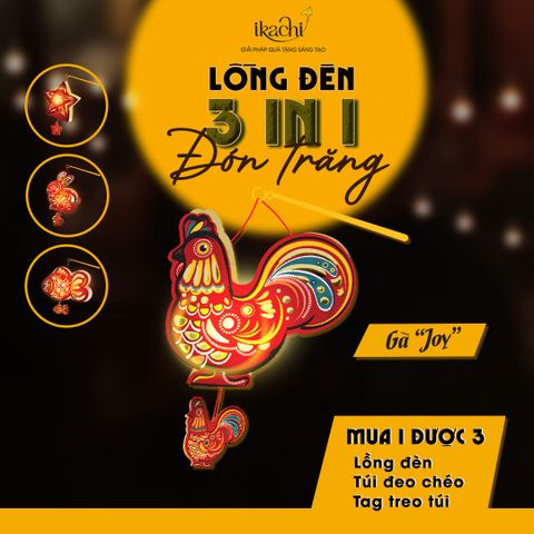 Lồng Đèn Đón Trăng 3in1 - Gà